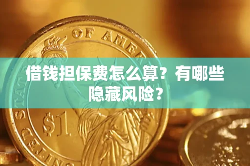 北京借钱担保费怎么算？有哪些隐藏风险？