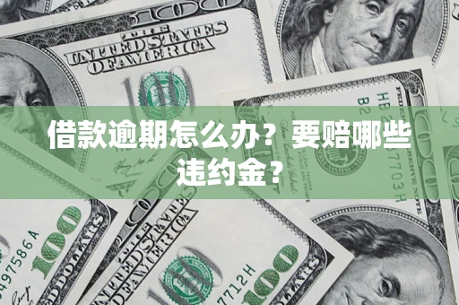 北京借款逾期怎么办？要赔哪些违约金？
